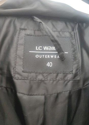 Kemerli Siyah Kadın Kışlık Mont - Görsel 4