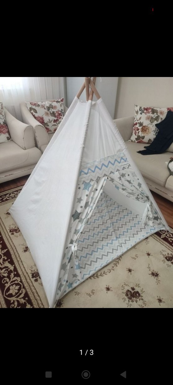 Çocuklar İçin Baskılı Oyun Çadırı - Görsel 3