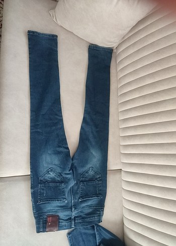 erkek çocuk  Mavi Denim Pantolon - Görsel 6
