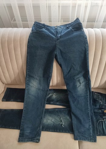 erkek çocuk  Mavi Denim Pantolon - Görsel 5