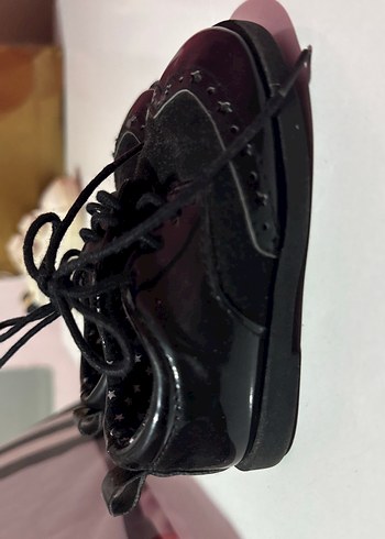 Erkek Çocuk Siyah Rugan Klasik Ayakkabı - Görsel 4