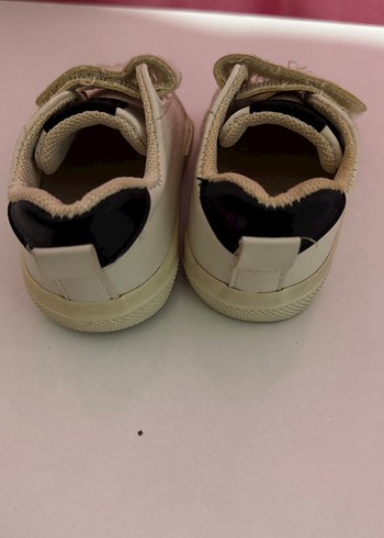 Beyaz Erkek Çocuk Cırt Cırtlı Spor Ayakkabı - Görsel 3