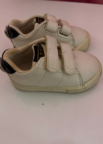 Beyaz Erkek Çocuk Cırt Cırtlı Spor Ayakkabı - Görsel 2