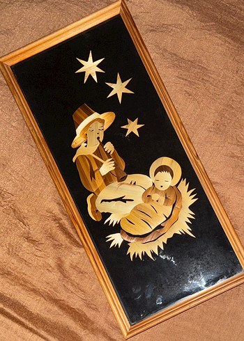 Altın Renkli Karanlık Temalı Tablo - Görsel 2