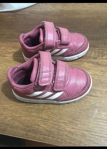 21 Beden pembe Renk Adidas kız bebek spor ayakkabı