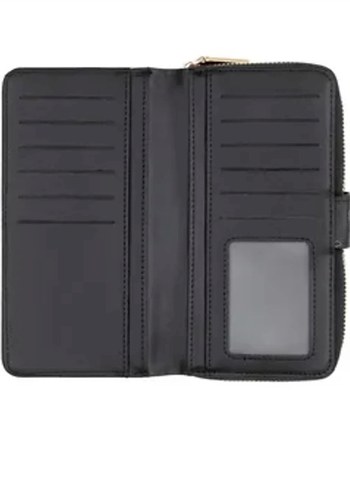 Pierre Cardin Siyah Deri Kadın Cüzdanı - Görsel 5