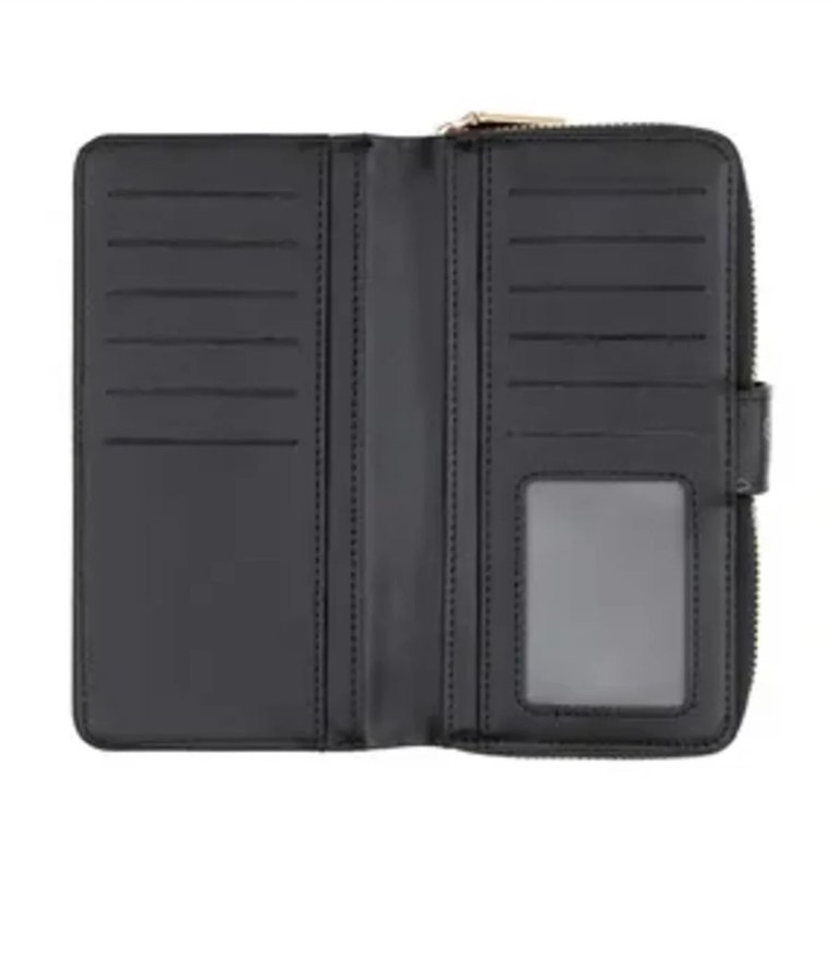 Pierre Cardin Siyah Deri Kadın Cüzdanı - Görsel 5