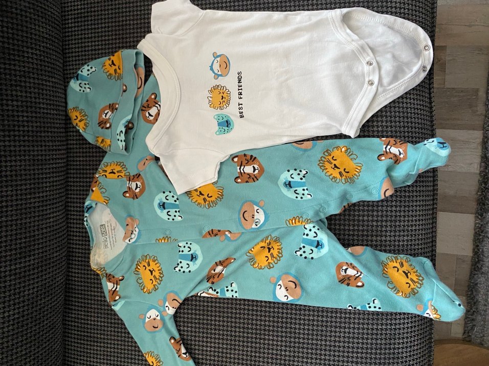 Bebek Erkek Kısa Kollu Hastane Takımı - Görsel 3