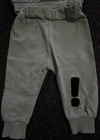 Yeşil Baskılı Bebek Erkek Eşofman Takımı - Görsel 3