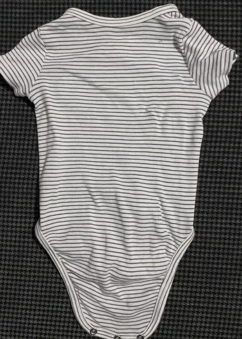 Kısa Kollu Düğmeli Bebek  Body - Görsel 2