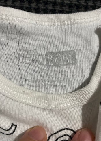 Uzun Kollu Zebra Desenli Bebek Body - Görsel 3