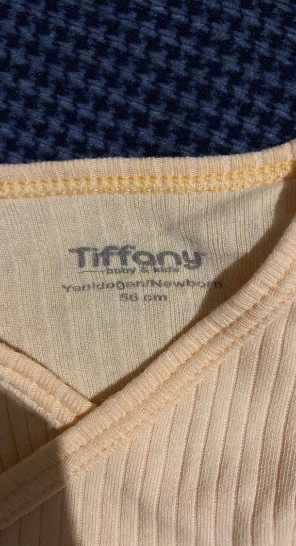 Bej Örgü Uzun Kollu Bebek Body - Görsel 4