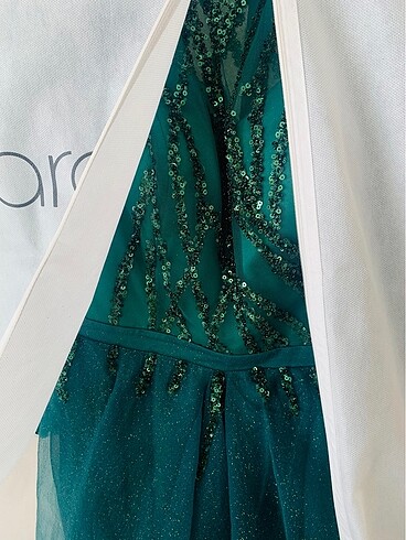 Zümrüt abiye Tıara - Görsel 5