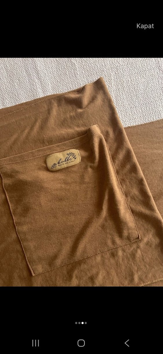 Kahverengi Bebek Kanguru sling - Görsel 3