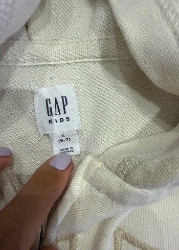 GAP Kapüşonlu Fermuarlı Sweatshirt - Görsel 3