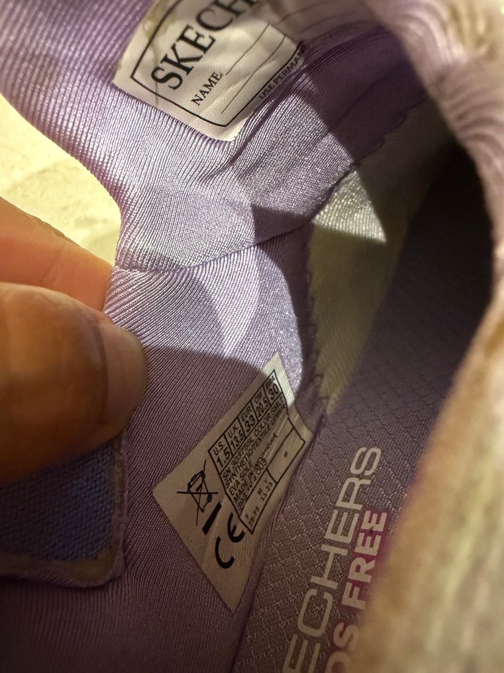 Kız Çocuk Mor Bağcıksız Spor Ayakkabı - Görsel 3