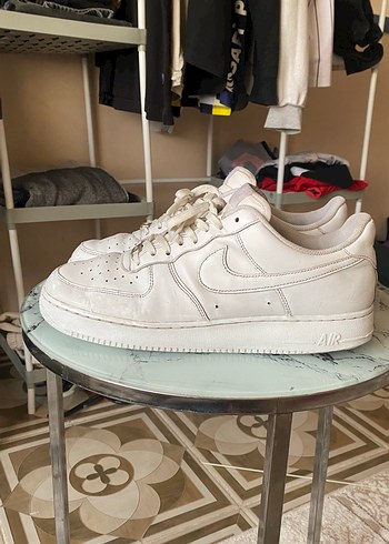 Nike Beyaz Air Force Dusuk Bilekli Sneaker