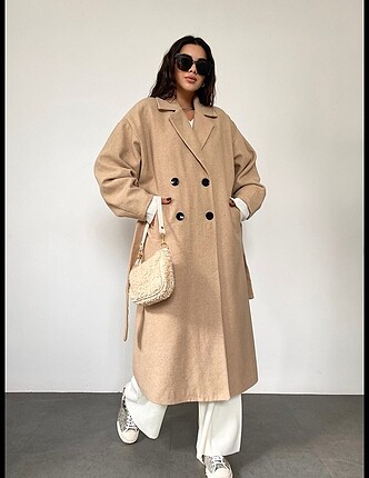 s Beden gri Renk Zara model kaşe kaban