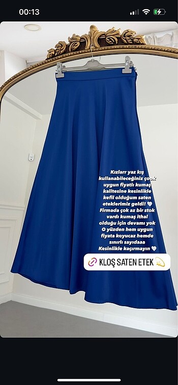 Saten etek