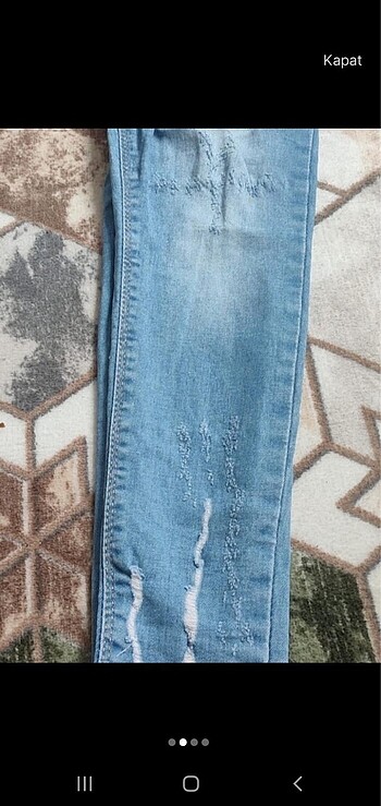 Diğer Açık kot pantolon