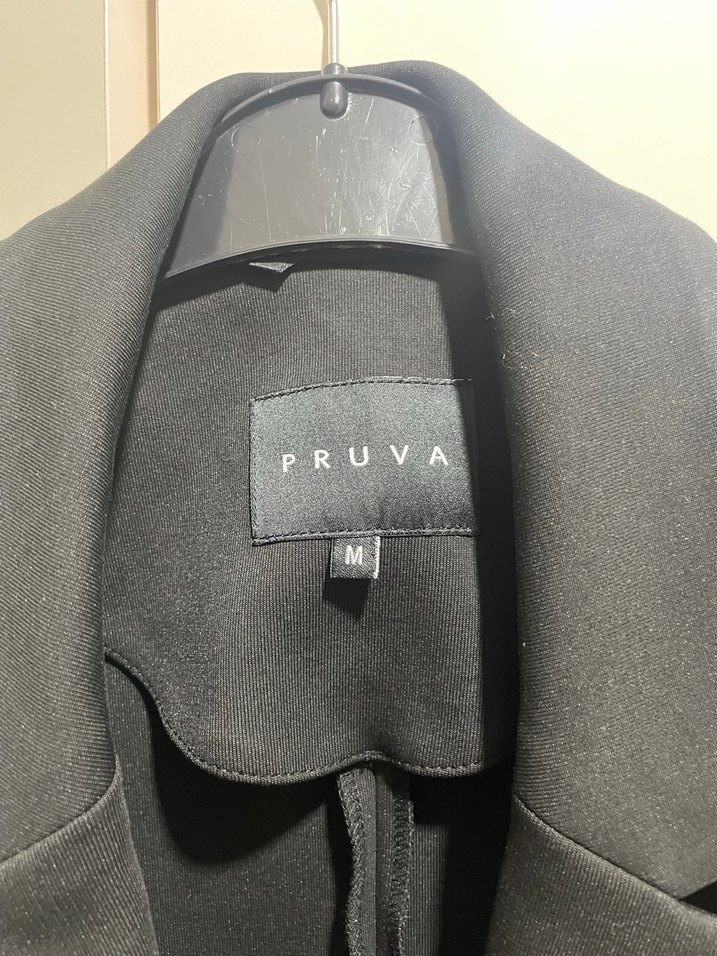 Siyah Düğmeli Kadın Blazer Ceket - Görsel 4