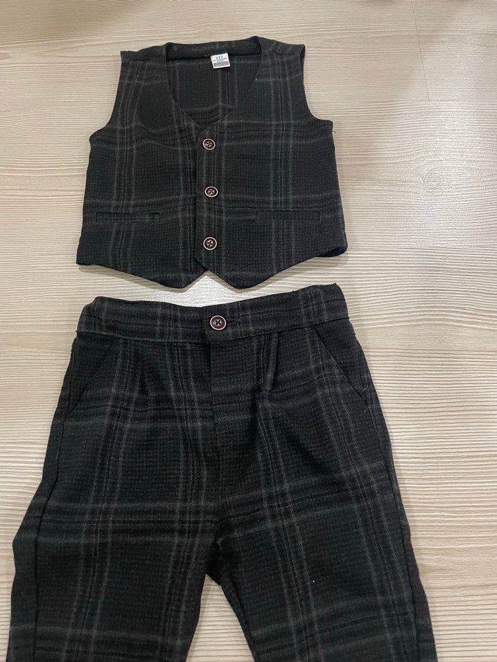 LC Waikiki Ekoseli Ceket Pantolon Takım - Görsel 2