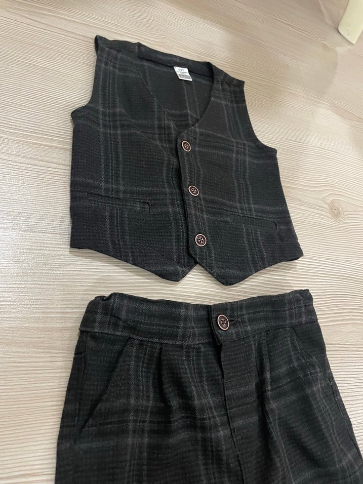 LC Waikiki Ekoseli Ceket Pantolon Takım - Görsel 4