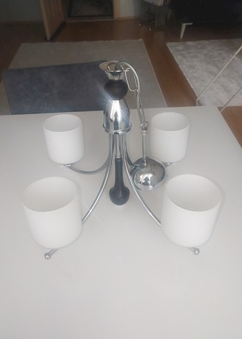 4 Metal Kollu Modern Avize