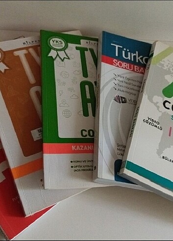 YKS test kitapları ve fizik konu anlatim kitabi