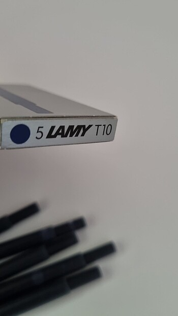 Beden Lamy T10MS Dolma Kalem Kartuşu Mavi-Siyah 5'li Paket