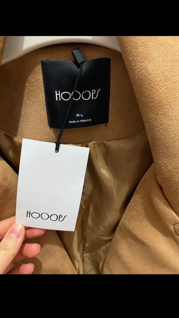 Bej Süet Kadın Blazer Ceket - Görsel 4