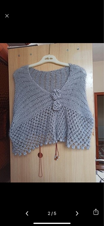 Örme şal - Görsel 2