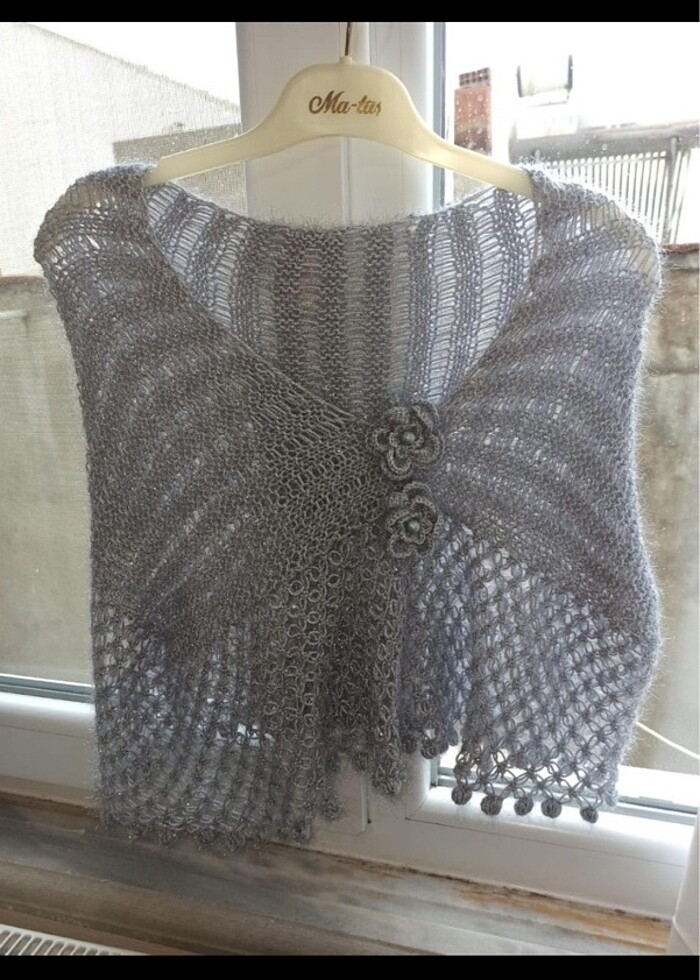 Örme şal - Görsel 3