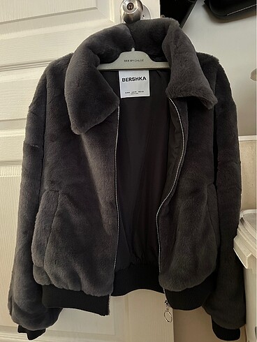 m Beden Bershka Peluş Kürk