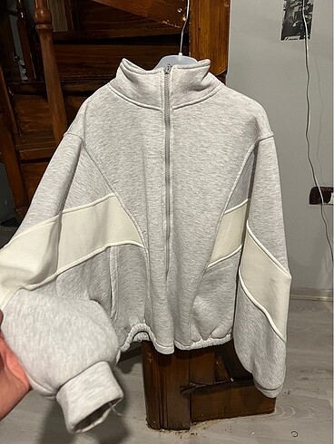 Dökümlü Sweatshirt
