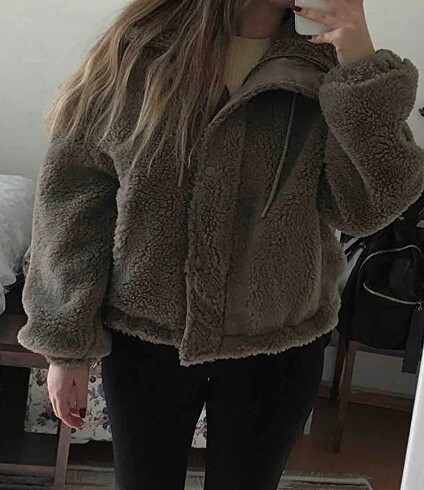 Peluş mont