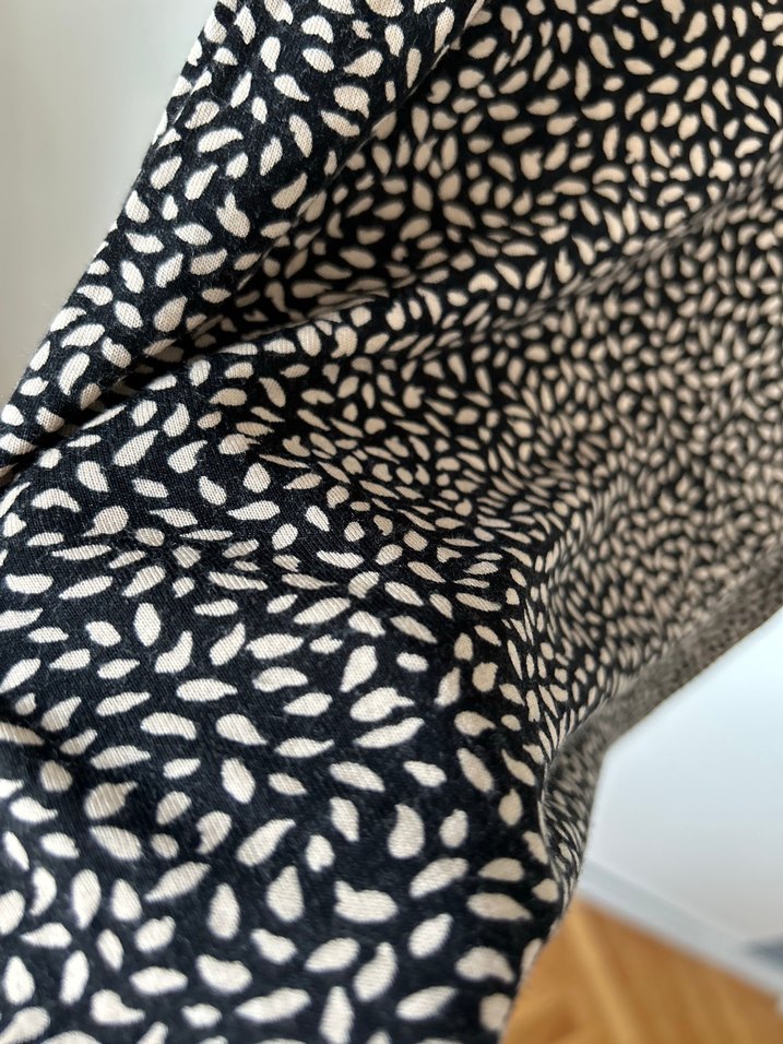 Desenli hm marka elbise - Görsel 4