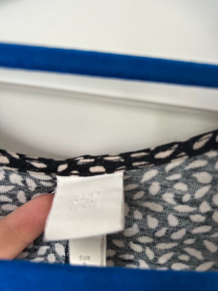 Desenli hm marka elbise - Görsel 5