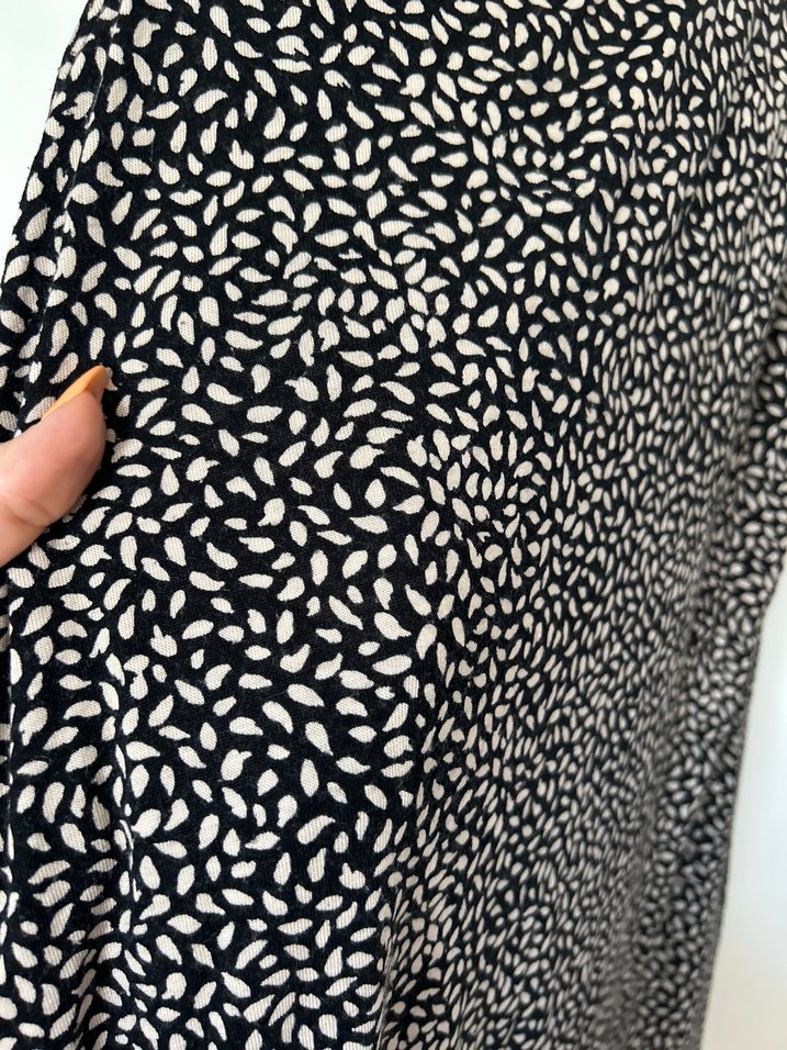 Desenli hm marka elbise - Görsel 2