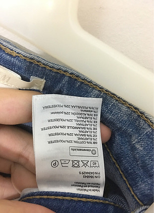 H&M Hm jean pantolon