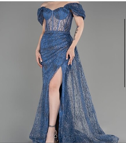 Abiye indigo rengi