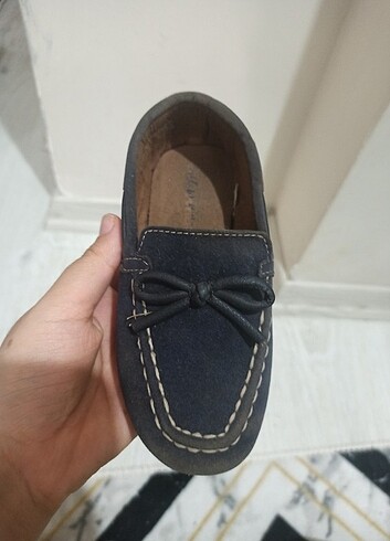 25 Beden Erkek çocuk loafer ayakkabı 