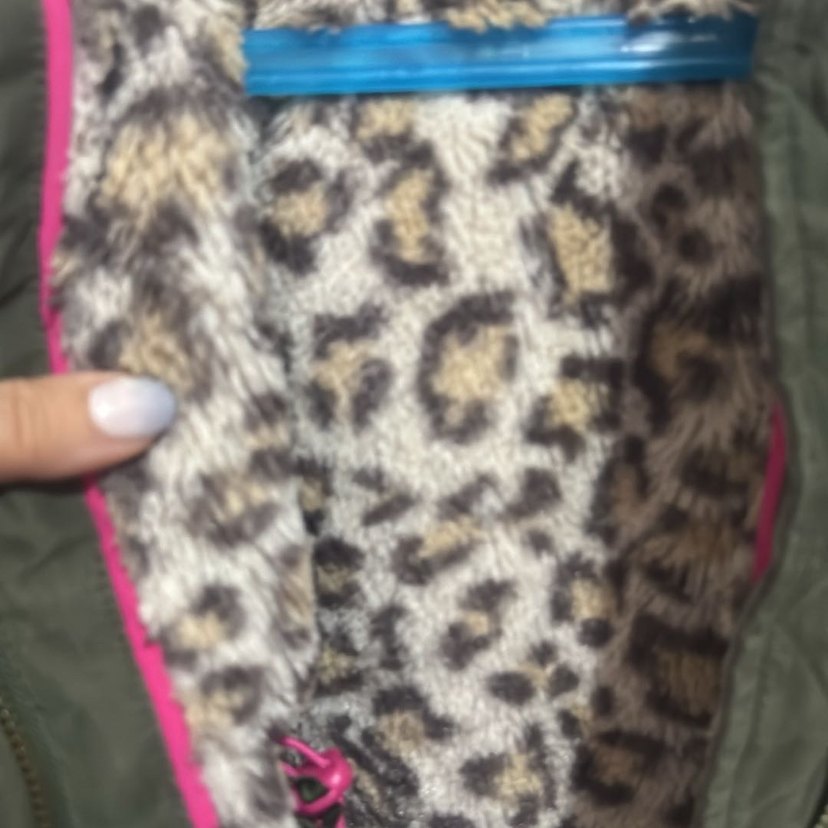 Çocuk Kürklü Kapüşonlu Kaban - Görsel 3