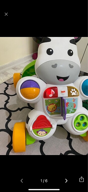 Fisher price yürüme arkadaşı