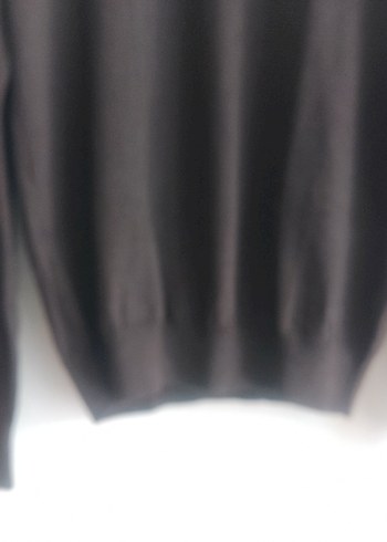 l/xl Beden Uğur balkuv yünlü Kahverengi Balıkçı Yaka Triko Kazak