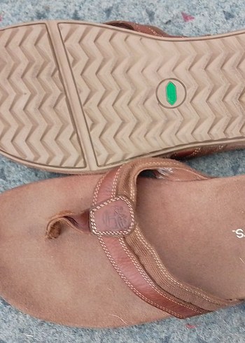 Timberland içi dışı hakiki Süet deri Terlik sandelet - Görsel 5