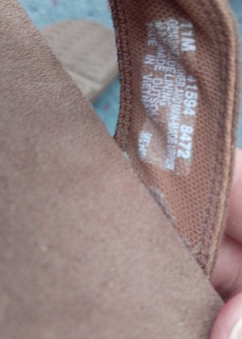 Timberland içi dışı hakiki Süet deri Terlik sandelet - Görsel 11