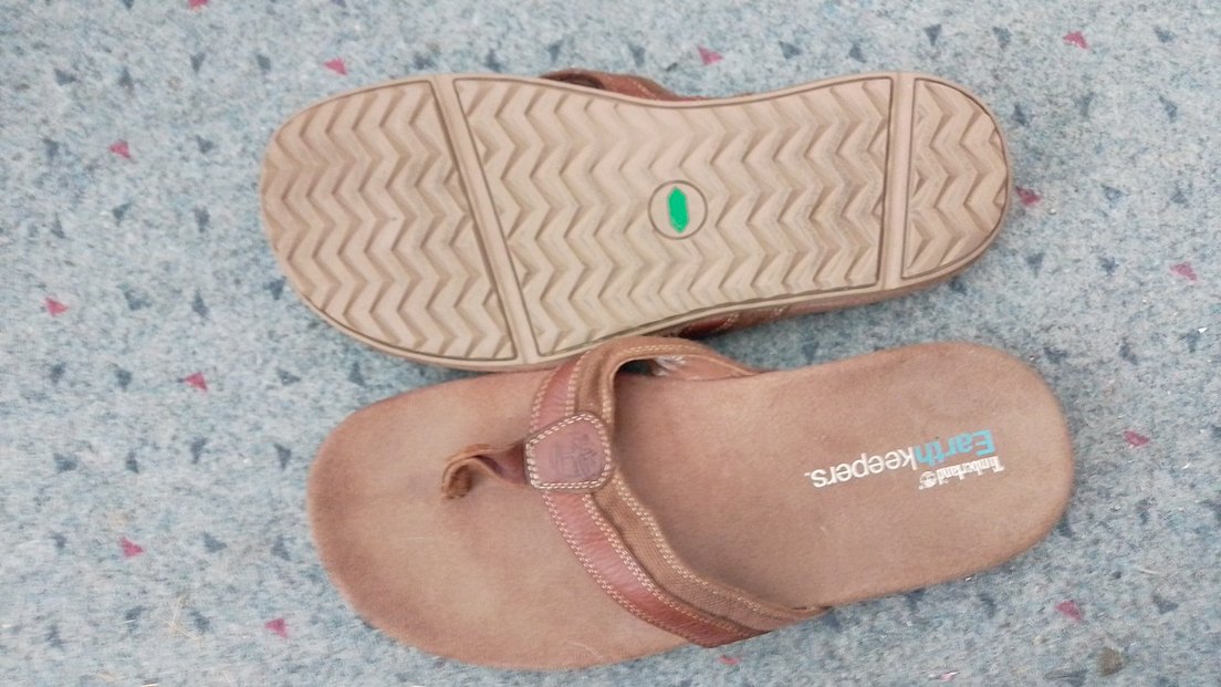 Timberland içi dışı hakiki Süet deri Terlik sandelet - Görsel 4