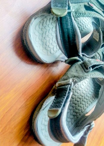 Turkuaz Erkek Spor Sandaletleri Velcro Bantlı - Görsel 9