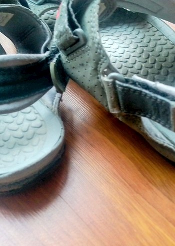 Turkuaz Erkek Spor Sandaletleri Velcro Bantlı - Görsel 8